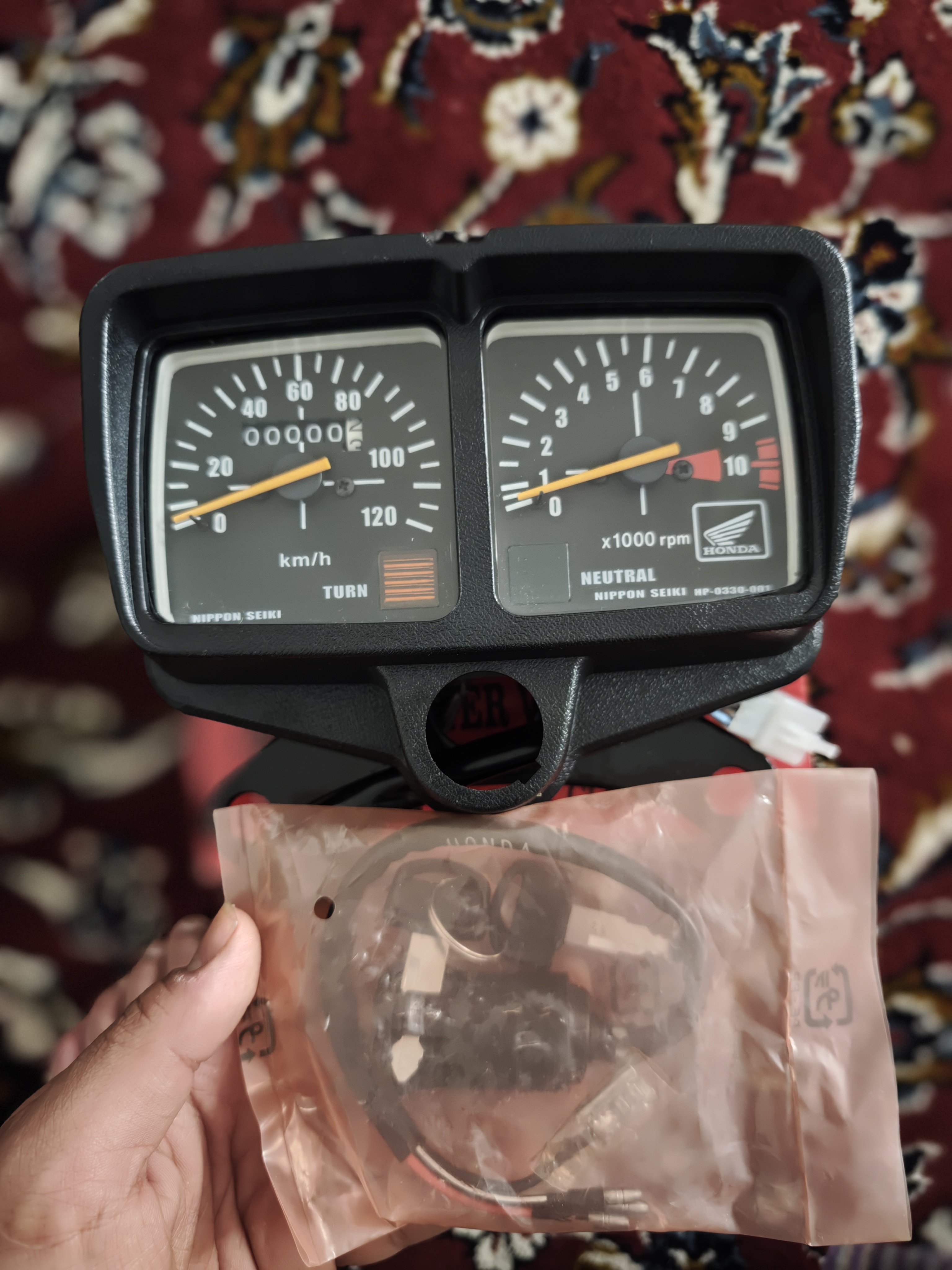 کیلومتر هوندا سی دی ای ژاپن با سوییچ کامل